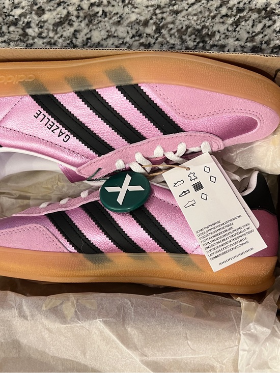 adidas Shoes - Adidas Gazelle Indoor Purple Black Sz 5.5 NEW